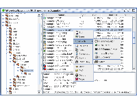 the directory and file browser