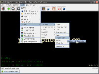 the main menu structure and commands